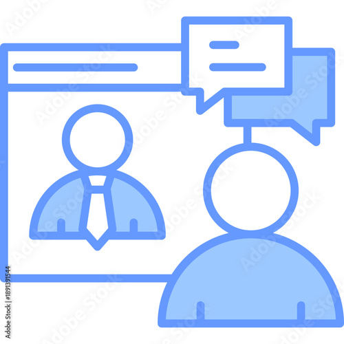 Online Interview Icon
