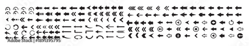 arrows big black set icons arrow icon arrow collection arrow
