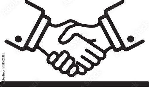 A minimalistic illustration indicating a vector file on a clean white backdrop