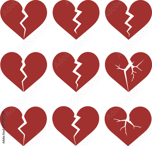 broken heart icon