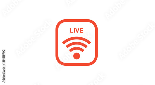 Live Streaming Icon