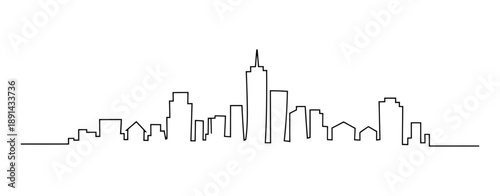 Black Line Graph Showing Fluctuating Data Trend on White Background chart