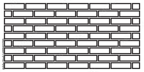 brick wall icon, brick wall background, texture, seamless pattern icon. brick for building icon.eps,10