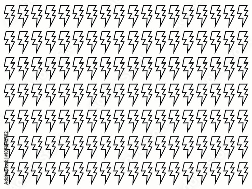 A large grid of identical black and white symbols