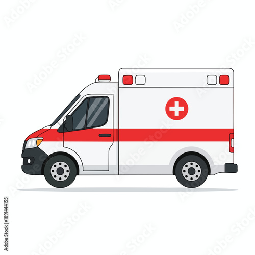 Emergency Response Vehicle Illustration