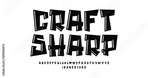 Craft Sharp Compose Alphabet.