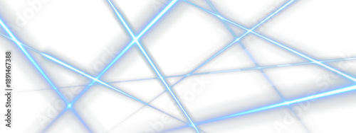 Blue Laser Light Beam PNG Overlay on Black Background, Glowing Ray Trail, Sparkle, Motion Path, Energy Effect, Futuristic Technology Design