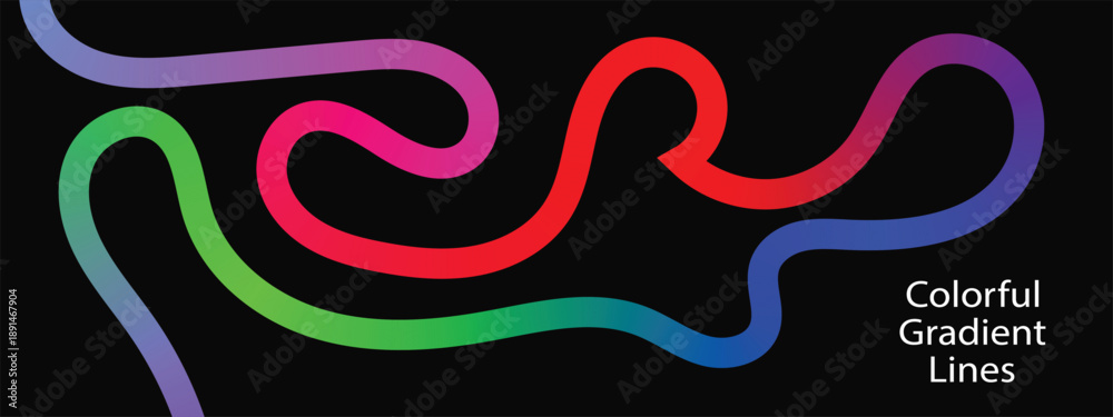 Fototapeta premium abstract colorful background with lines