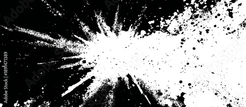 Old black cracked cement wall background with grungy texture design. vector scratched stone surface and dusty plaster crack background.