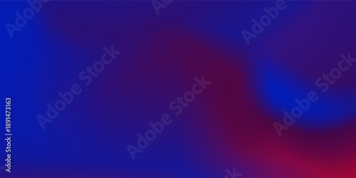 Modern subject gradient blue and red color background. vector illustration vector art