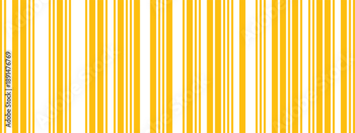 Colorful barcode seamless pattern. Bright vertical lines of different thickness. Vector repeating background for posters, packaging, covers and modern graphic layouts.