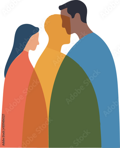 Abstract Eid al Fitr Celebration with Modern Islamic Design