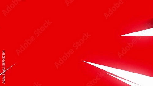 Red Comic Speed Lines Dynamic Background Loop
