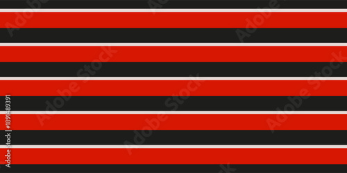 Vertical red and white stripes background. Seamless and repeating pattern ilustrasion modern vector.