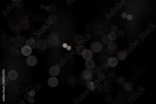Dark Bokeh Lights Abstract Background