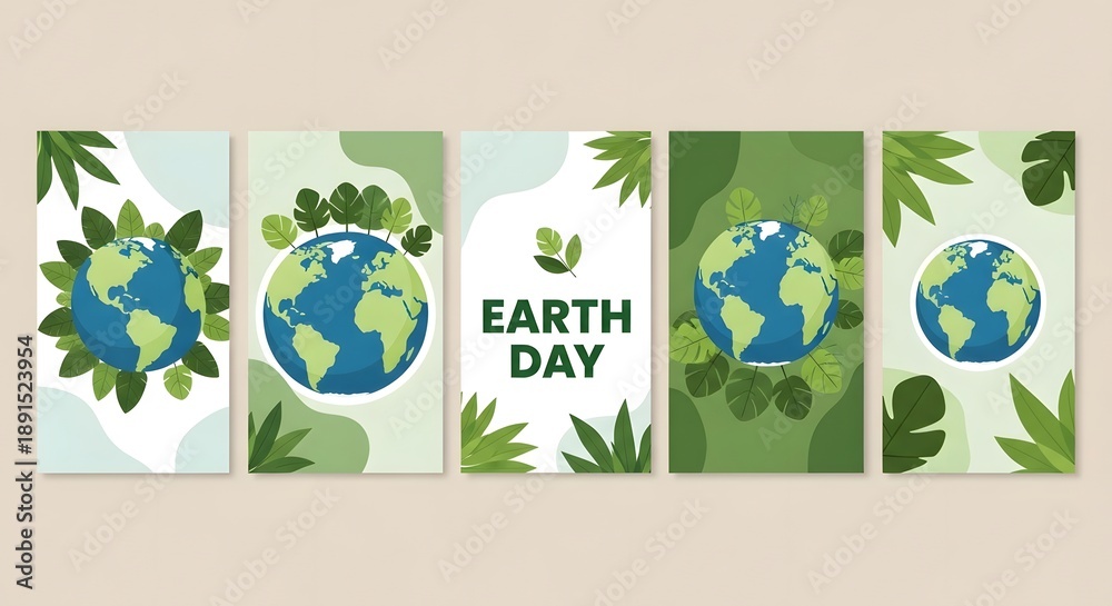 Obraz premium St patrick's day shamrocks and leprechaun hats in green background