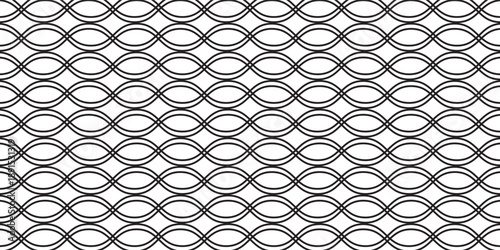 Waves line set. Wave ornament pattern. Set of wavy zigzag lines. Wave thin line background. vector