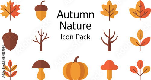 Autumn Nature Icon Pack