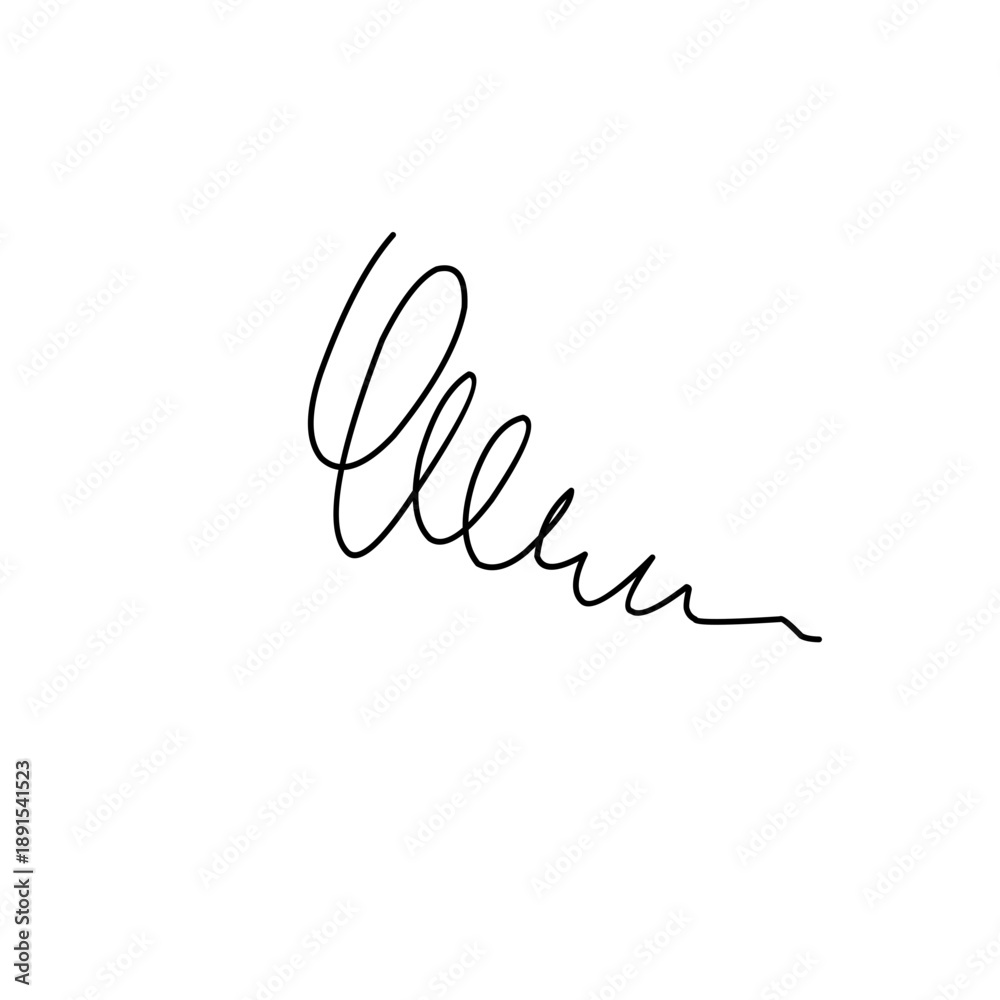 Obraz premium Scribble hurricane Hand drawn doodle. Vector illustration