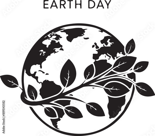 abstract floral background, Celebrate earth day