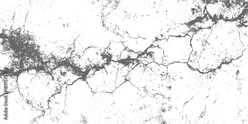 Gray cracked distressed concrete surface texture with rough granular details and abstract linear patterns