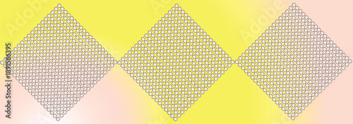 Seamless geometric diamond pattern vector design.