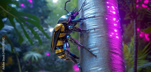 Robotic insects, birds, land animals, and water creatures form an advanced artificial ecosystem where intelligent machines mimic nature’s balance, evolving together to survive, adapt, and coexist acro
