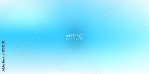 Sky blue gradient background in Abstract style. Vector illustration