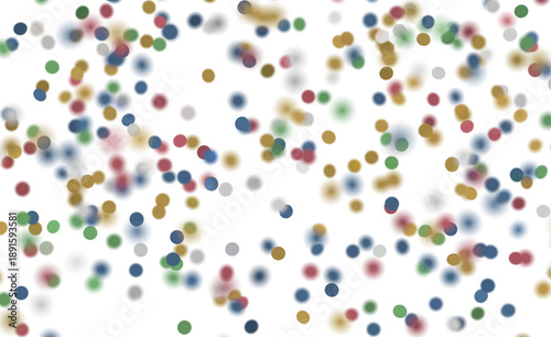 Abstract bokeh background in multiple colors. Perfect for party, celebration, Christmas, or any festive design. Creates