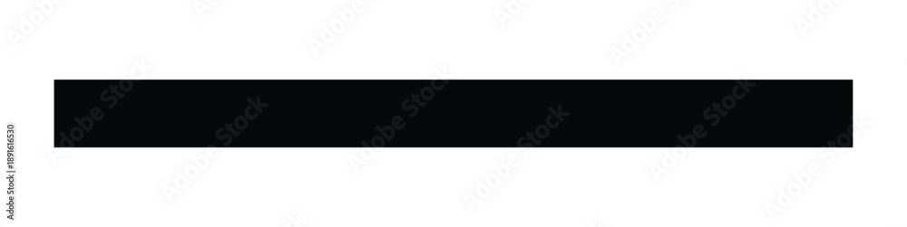Obraz premium Straight Line Icon – Simple Divider Line Vector