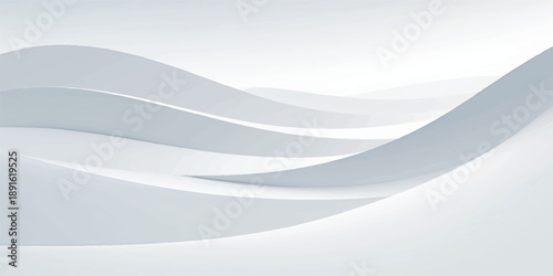 An abstract blue vector background features smooth wavy lines and soft digital motion, creating a flow of light and texture perfect for a modern web wallpaper or artistic backdrop design