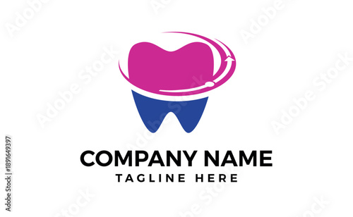Dental logo Template vector