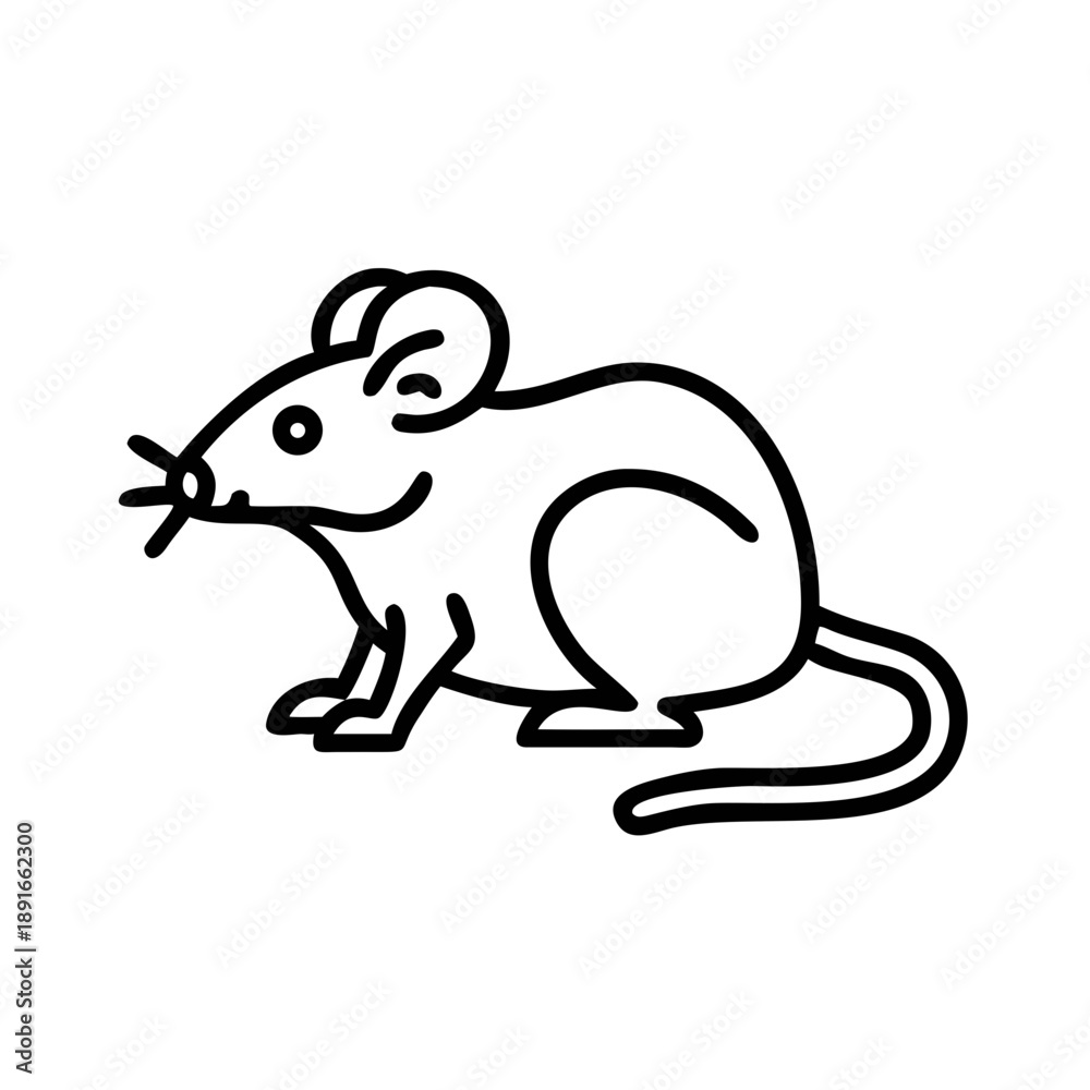 Fototapeta premium mouse and cheese