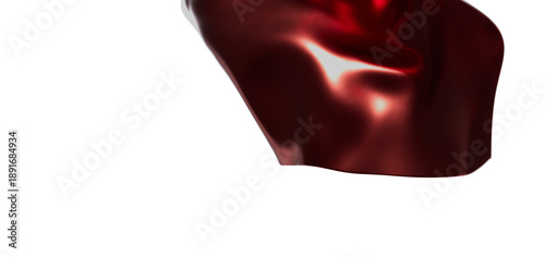 Artistic abstract red surfa...