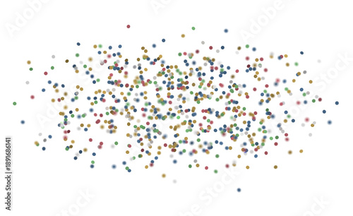 Abstract composition of col...