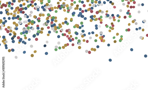 Abstract background with scattered colorful confetti. Perfect for events, parties, celebrations, and festive designs. Is