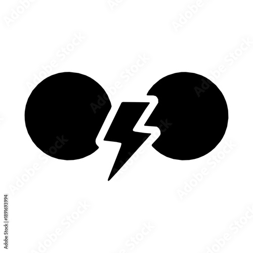 Collision Avoidance UAV Technology Autonomous Drones Style B icon vector