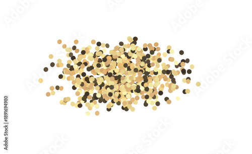 Abstract image of gold conf...