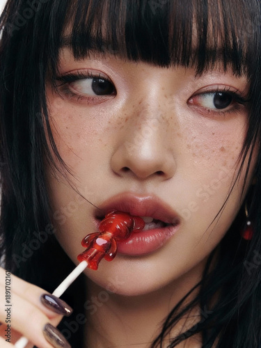 woman, beauty, lips, face, lipstick, 