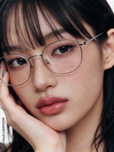 portrait of a young Korean woman