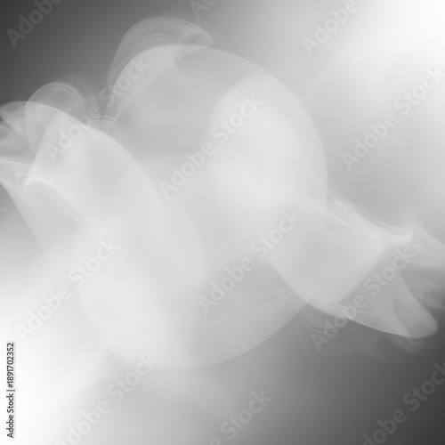 Abstract luminous white and gray vapor field background texture, ideal for dreamy or ethereal design projects with ample copy space ,minimal ,light ,copy