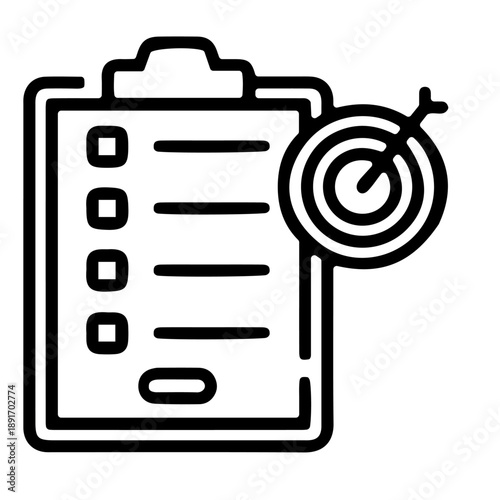 Tablet with Task List, Goal Achievement and Productivity Concept. on Transparent Background