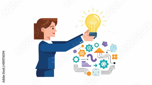 Female Executive Driving Innovation: Transforming Complex Processes into a Breakthrough Business Solution