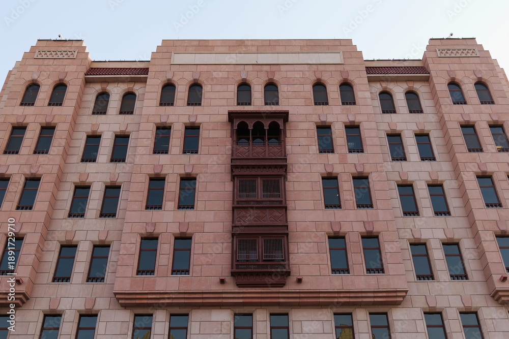 Fototapeta premium Traditional Islamic architecture facade