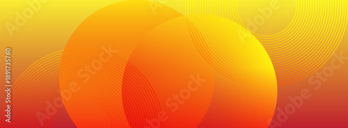 Abstract orange background. Yellow Fluid shapes composition. Eps 10