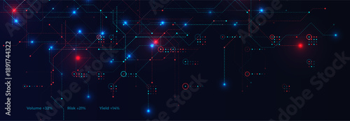 Hacker Attack Cyber Security Digital Data Breach Computer Fraud Red Code Cyberattack Screen Alert. Malware Internet Crime Cybersecurity Software Technology System Network Protection. Vector Concept