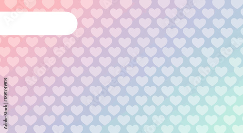 White Oval Shape on Pastel Hexagonal Grid.