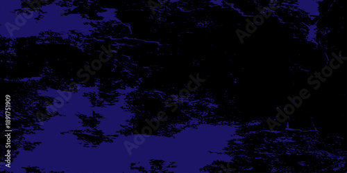 A textured dark blue night sky background with clouds and moon light reflecting over a deep ocean wave pattern on a nature illustration