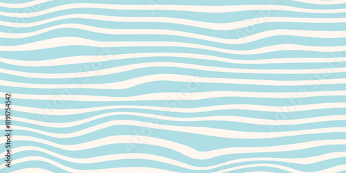 Handmade vertical line pattern on light blue background