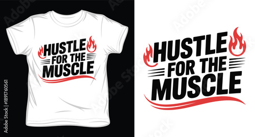 Inspire design typography slogan for t-shirt design with bone shape object and creative texture